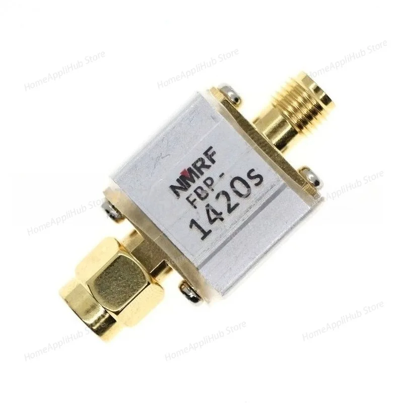 1420MHz Radio Astronomy Dedicated SAW Bandpass Filter 80MHz Bandwidth SMA Interface