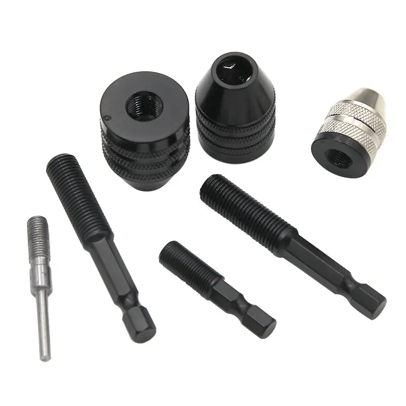 Quick Change Hexagonal Shank Drill Chuck Three Jaw Self Centering Chuck Drill Electric Mill Clamping Tool