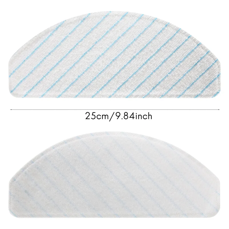 AB43-50Pcs المتاح قوي خرقة ممسحة الملابس منصات ل Ecovacs Deebot OZMO T8 AIVI T8 ماكس T9 AIVI AIVI + أجزاء المكنسة الكهربائية