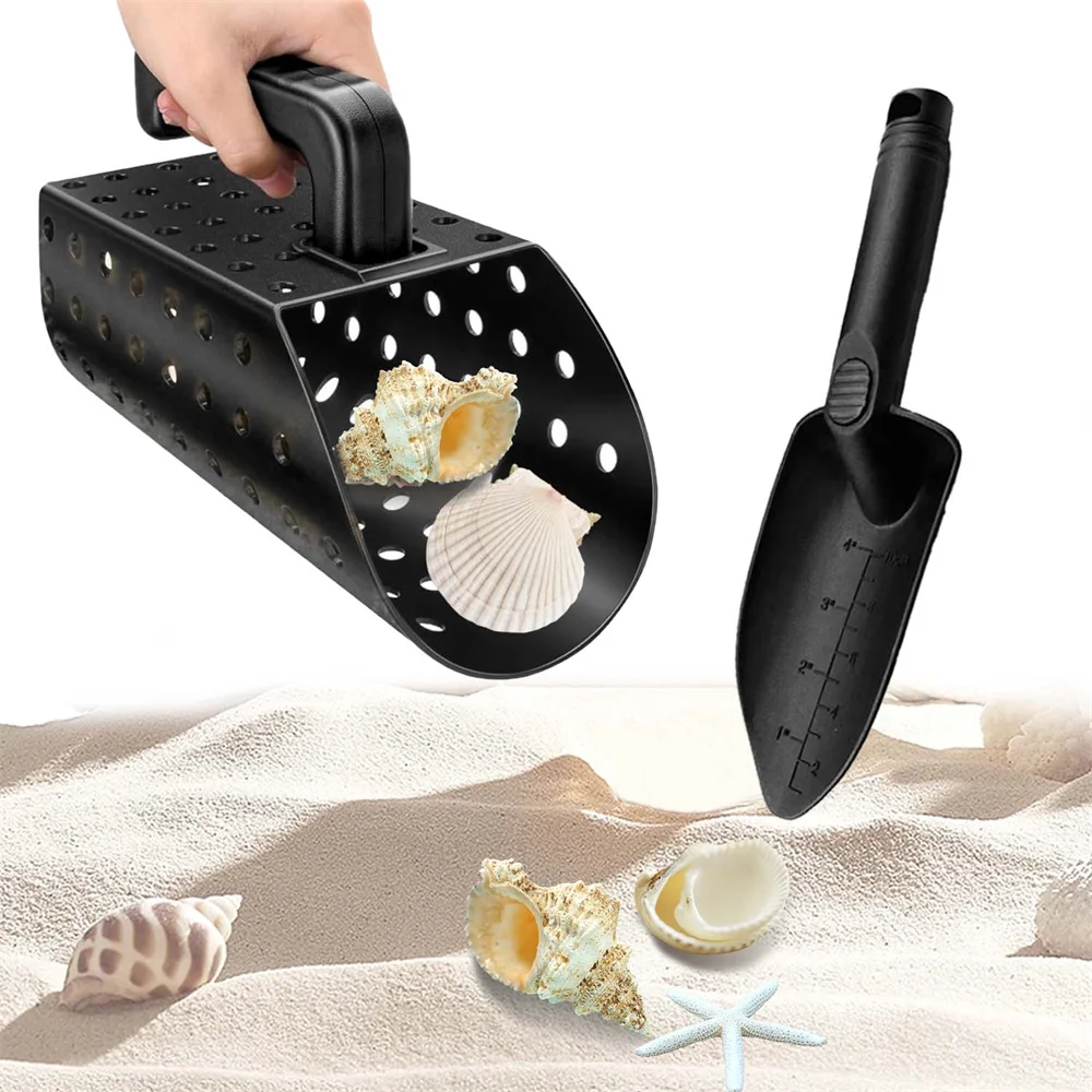 

Пляжный фильтр для копания золота, совок для песка и лопата, инструмент для копания, металлоискатель, совок для песка, набор лопаток для детей и взрослых