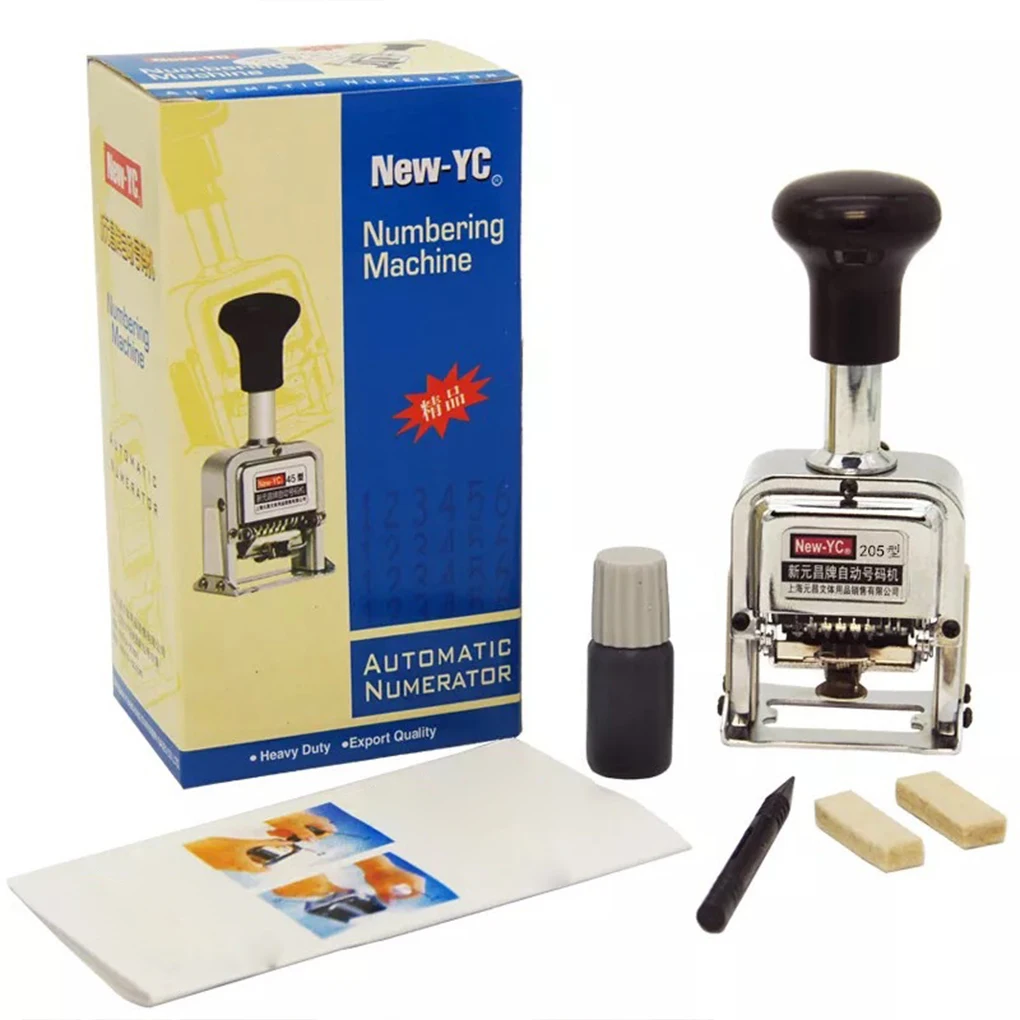 Sturdy And Durable Numbering Machines Made With Metal For Long-lasting ple Installation Easy
