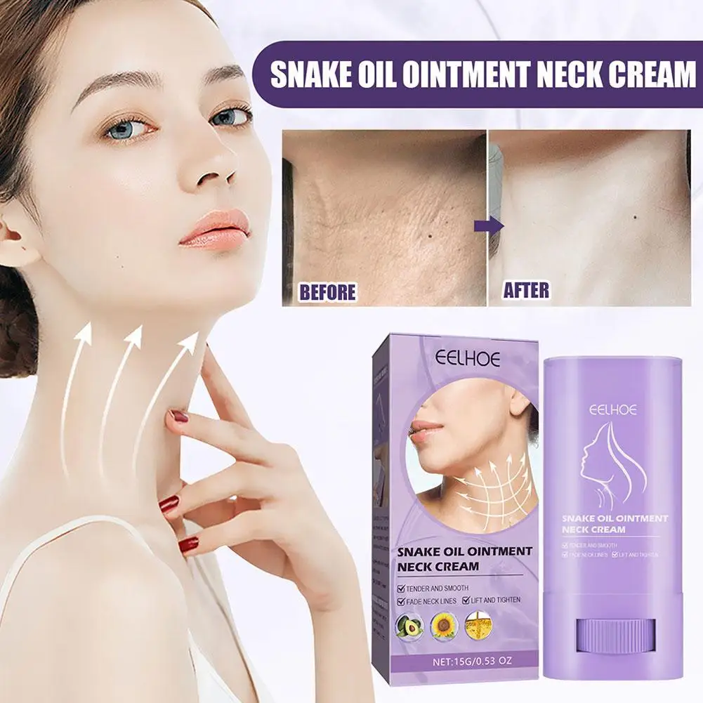 

Snake Oil Ointment Neck Cream Lighten And Smooth Neck Lift Skin Care Lines Hydrating Neck Cream Firming Delicate White