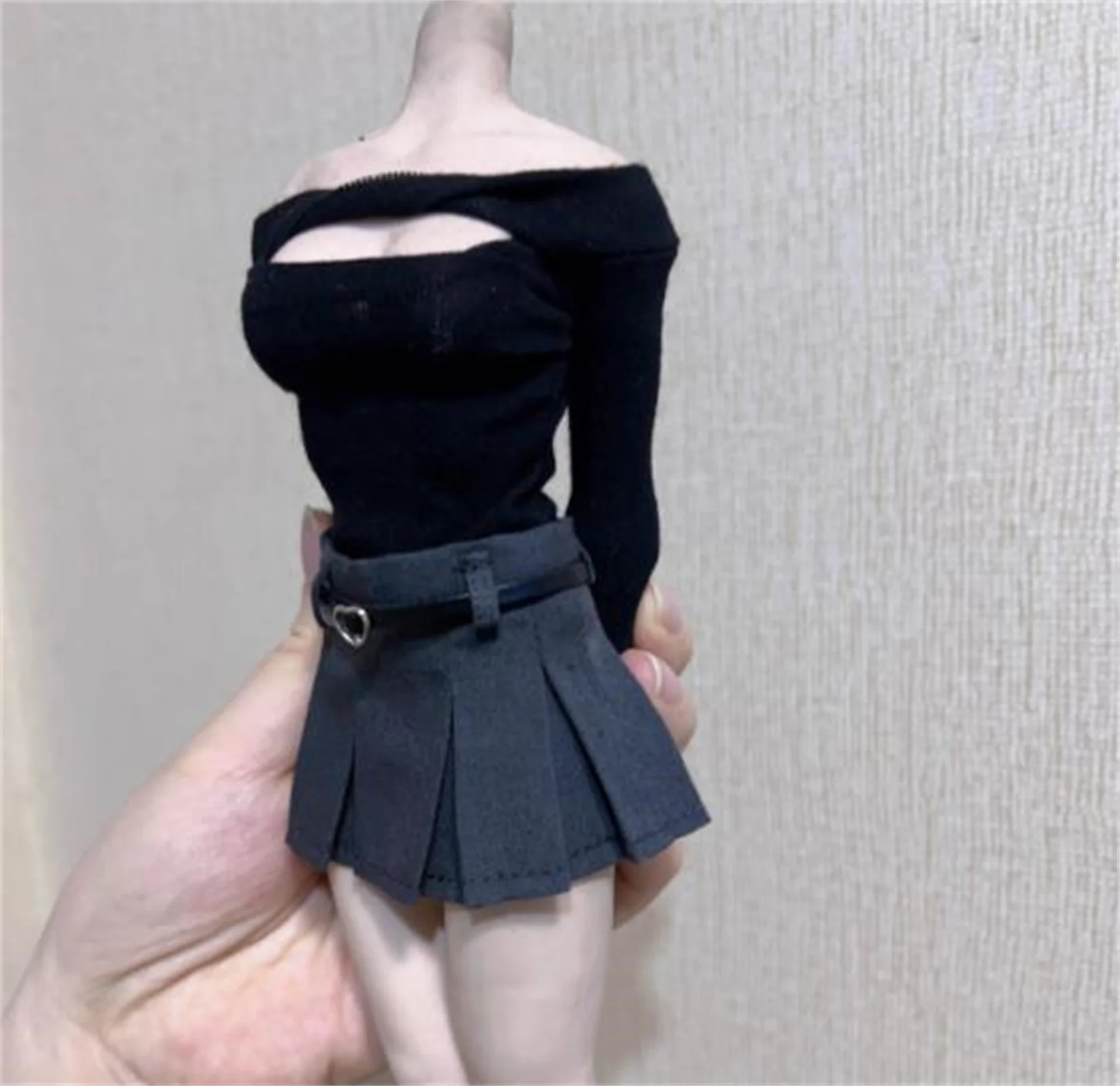 

1/6 рубашка с открытой грудью, юбка, платье, футболка, женская одежда для 12 дюймов, фигурки, игрушки, игрушки для 12-дюймовой фигурки, модель totys