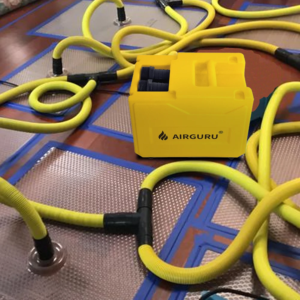 

Factory Wholesale Wood Wall Floor Drying Blower Water Damage restoration Equipment Rescue Mat System Air Mover Fan