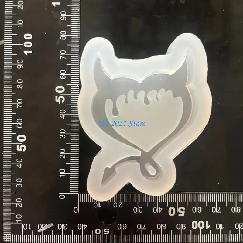 

G5GC Animal Silicone Mold Resin Shaker Charm Mould Rabbit Keychain