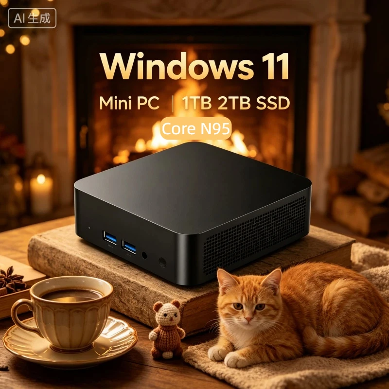 

Prime Core N95 Windows 11 Pro Mini PC 3 Years Warranty 1TB/2TB SSD 32GB RAM WiFi6 BT5.2 4K HD Office Gaming PC