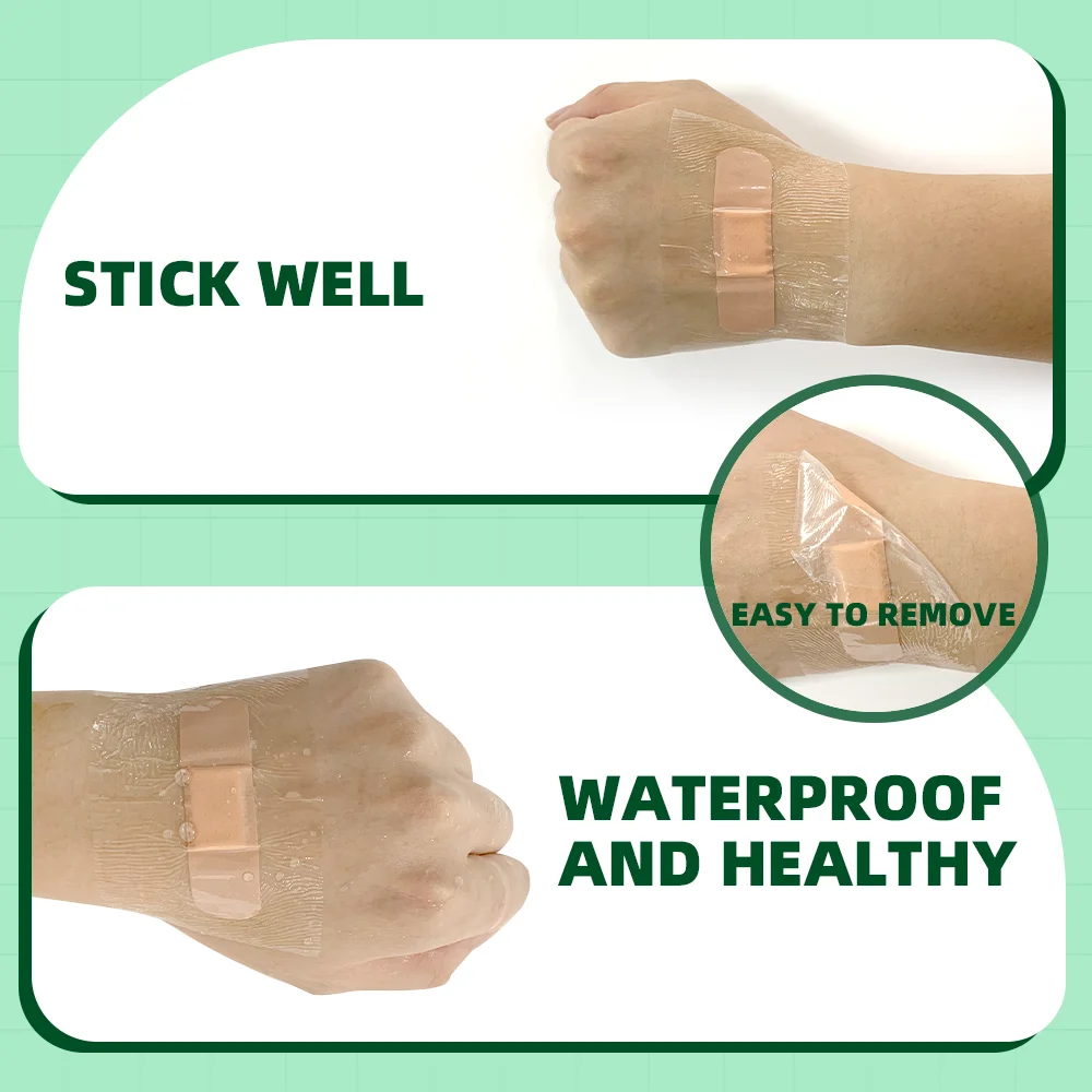 Waterproof PU Film for Tattoo Aftercare Protective Skin Healing Bandages PU Tape Medicinal Wound Dressing Medical Adhesive Tape