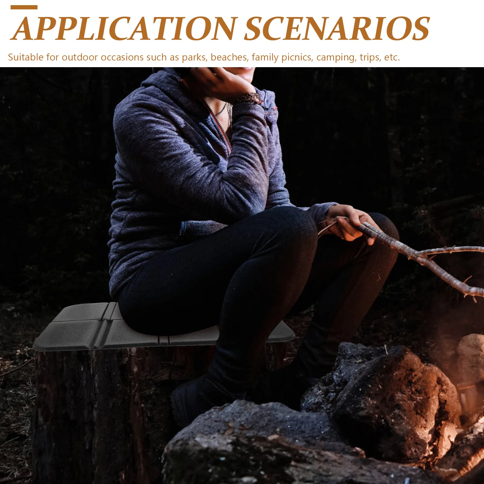 

Foldable Outdoor Seat Cushion Lightweight Portable Camping Mat Picnic Mat for Travel Beach Camping Outdoor Seat Pad