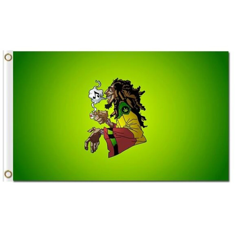 2X3FT Rasta Smoke M…