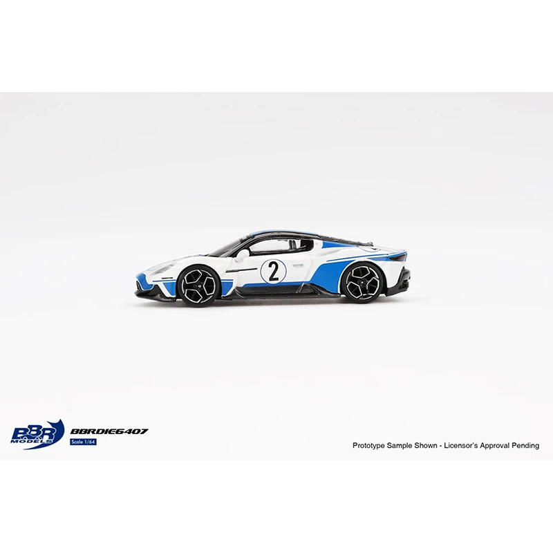 Presale BBR 1:64 MC20 #2 Performance Experience Diecast Diorama Car Model Collection Miniature Toy