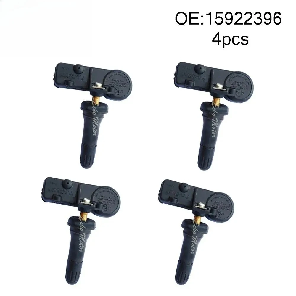 

4pcs 15922396 25920615 13586335 TPMS Tire Pressure Sensor For Chevrolet Silverado Suburban Tahoe raverse