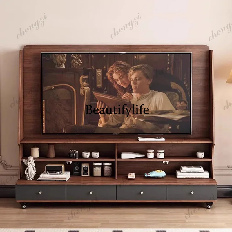 

M138 Storage Organizer Tv Stands Living Room Mobile Modern Luxury Display Drawers Tv Table Universal Muebles Chinese Style