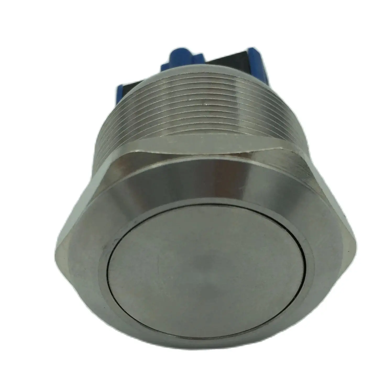 Zusen 25mm Saklar Tombol Tekan Stainless Steel Momentary/Latching IP65(ZS25F-S)