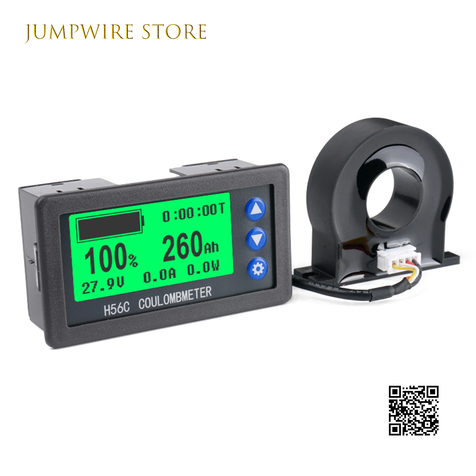 H56CH LCD Holcoulomb Meter Display for Voltage, Current and Power Meter Electric Vehicles Isolation