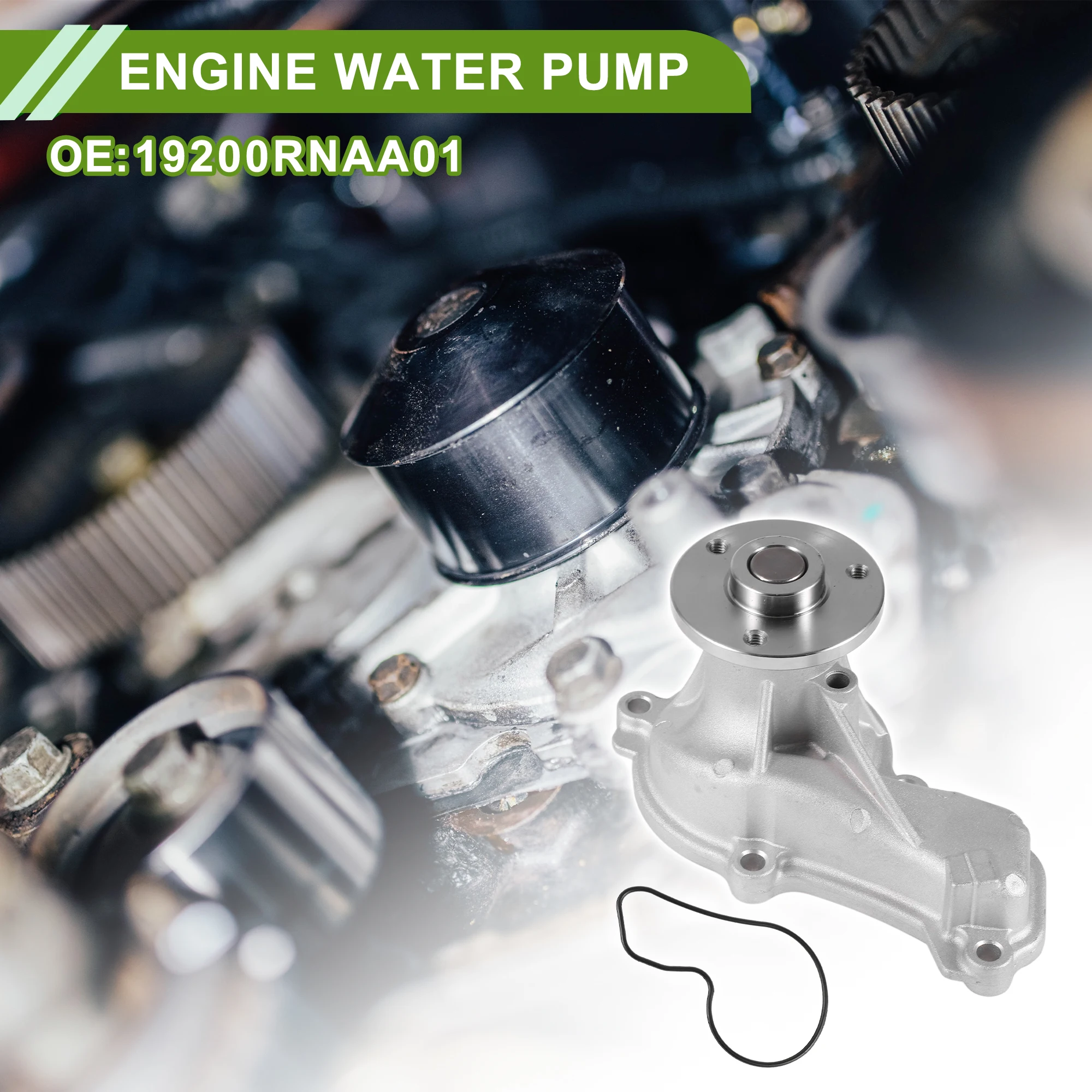 

Водяной насос двигателя UXCELL для Honda Civic 2005-2012 No.19200RNAA01 Насос охлаждающей воды