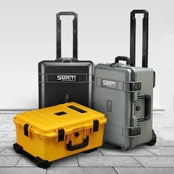 SMRITI caja de protección de la herencia, caja de herramientas de instrumentos de fotografía impermeable, equipo de seguridad, caja de carro portátil de protección