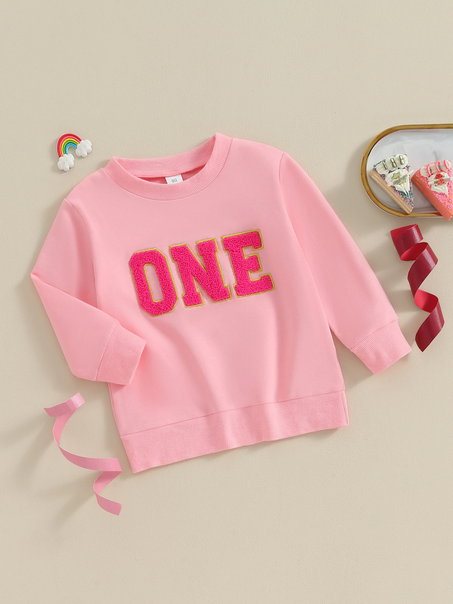 Baby Boy Girl Birthday Clothes One Two Three Four Five Six Sweatshirt Long Sleeve Pullovers Jumper Tops Shirt