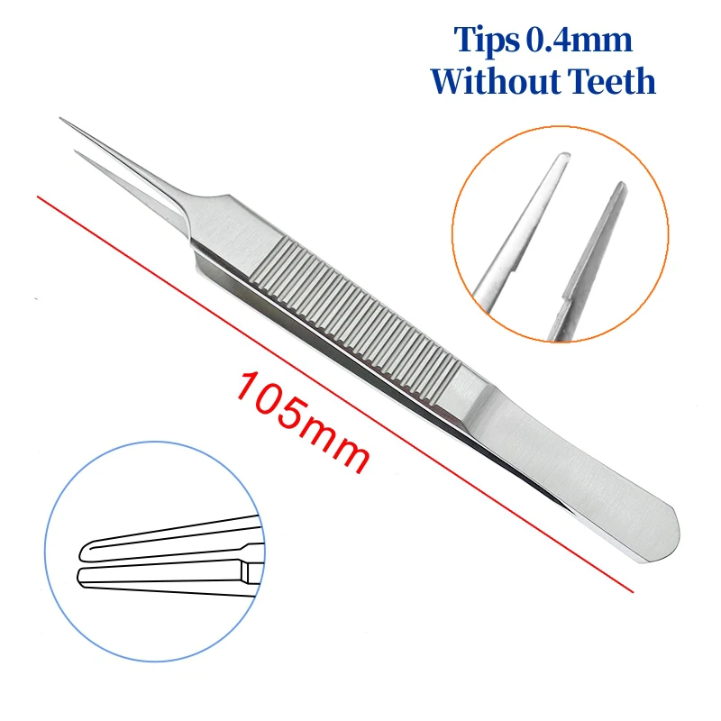 Fue Hair Transplant Forceps Tweezers For Liposuction Surgical Eyelid Tools