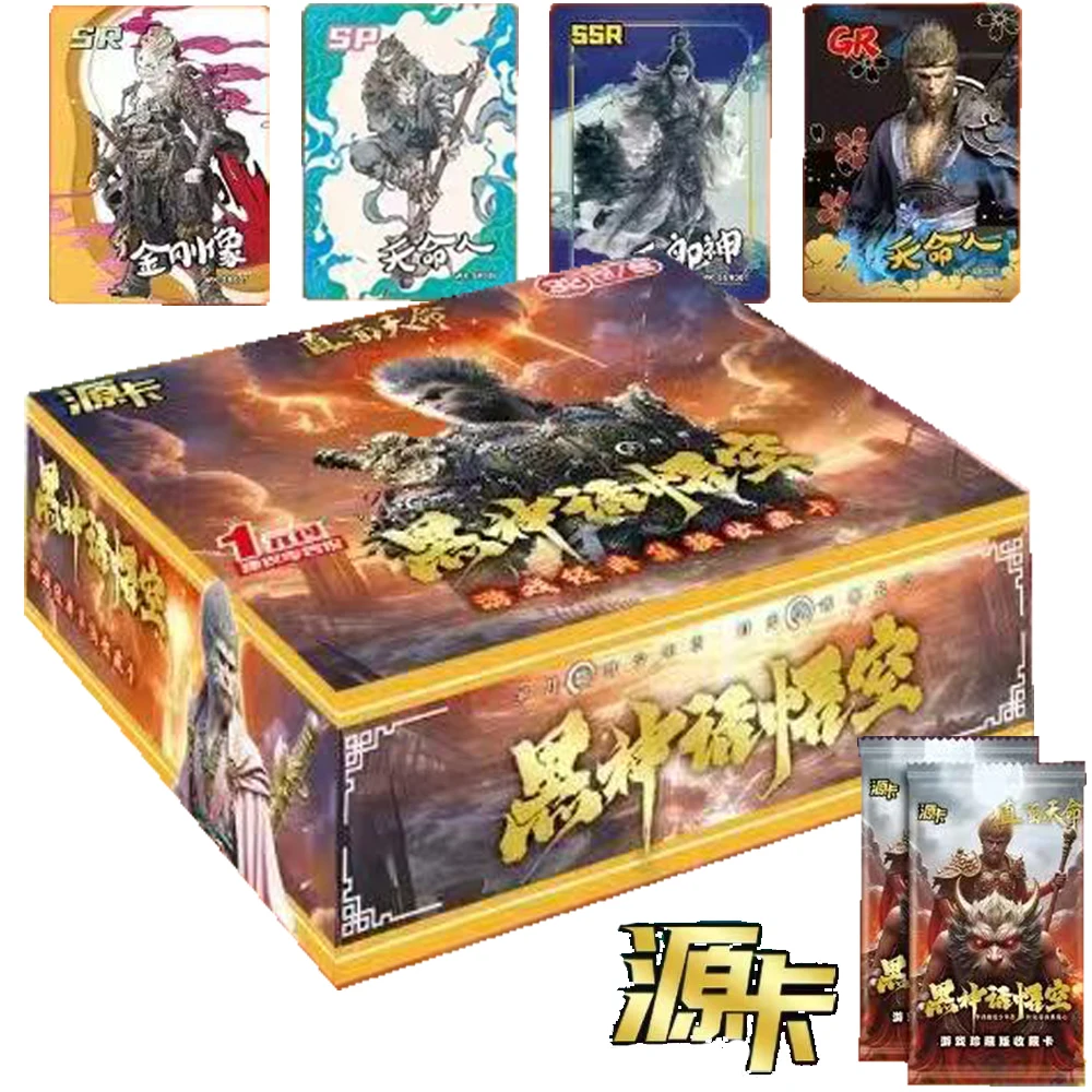 Wholesale Black Myth Wukong Card For Child Magical Storyline Adventure Monkey Sun Limited Game Collection Card Christmas Gifts