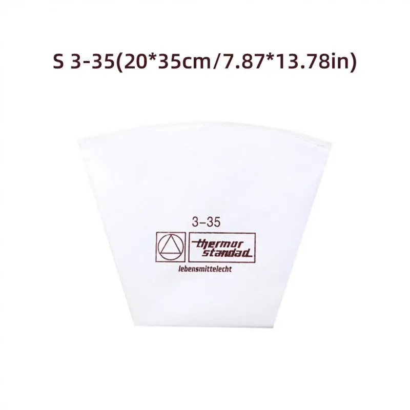 Pastry Bag Health And Safety White Cream Bag Household Pastry Bags One Piece Polyester Cotton Cloth Piping Bag Cream Piping Bags