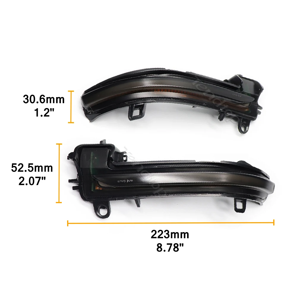 Dynamic Turn Signal Sequential Light For BMW X1 F48 2016-2018 2 Series F45 F46 X2 Flashing LED Side Mirror Indicator Lights