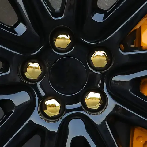 20 st universella 17 mm plasthjulmuttrarskydd bultkåpa dekoration för Audi A3 8V A4 B8 B9 A5 Q3 Q5 Q7 A6 A7 biltillbehör 10 best sales Audi RS4 B9 - №5