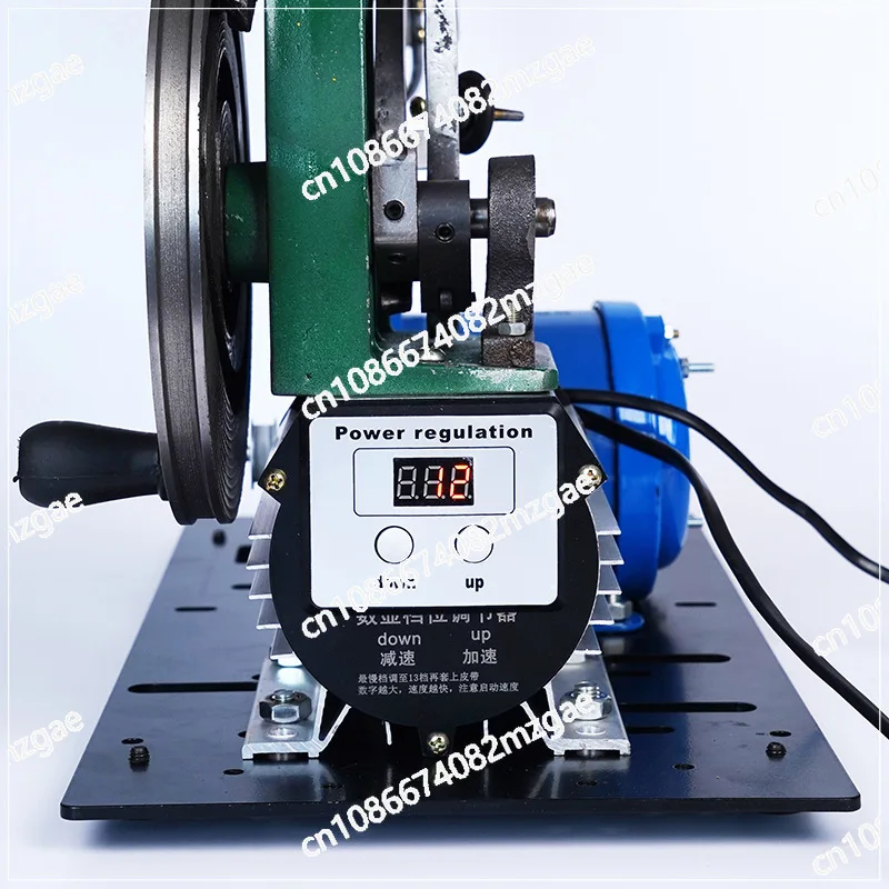 Electric & Hand-Crank Dual Mode Shoe Repair Machine - Professional Stitching, Sewing & Mending Equipment for Footwear