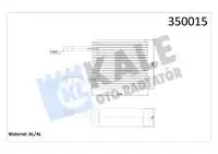 350015 for for the EVAPORATOR MONDEO III