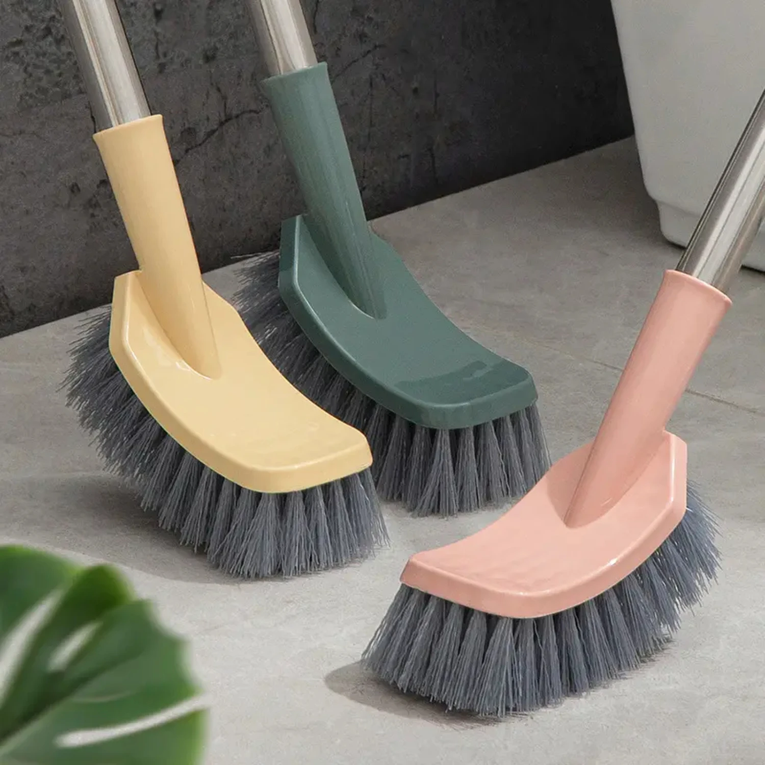 Toilet Brush, Household Sponge Long Handle Corner Wash Toilet Brush, Toilet Cleaner Brush