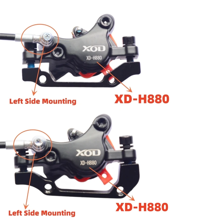 XOD Electric Bicycle Scooter Brakes Waterproof 2 Pin XD-H800 / XD-H880 Cut Off Power Brake