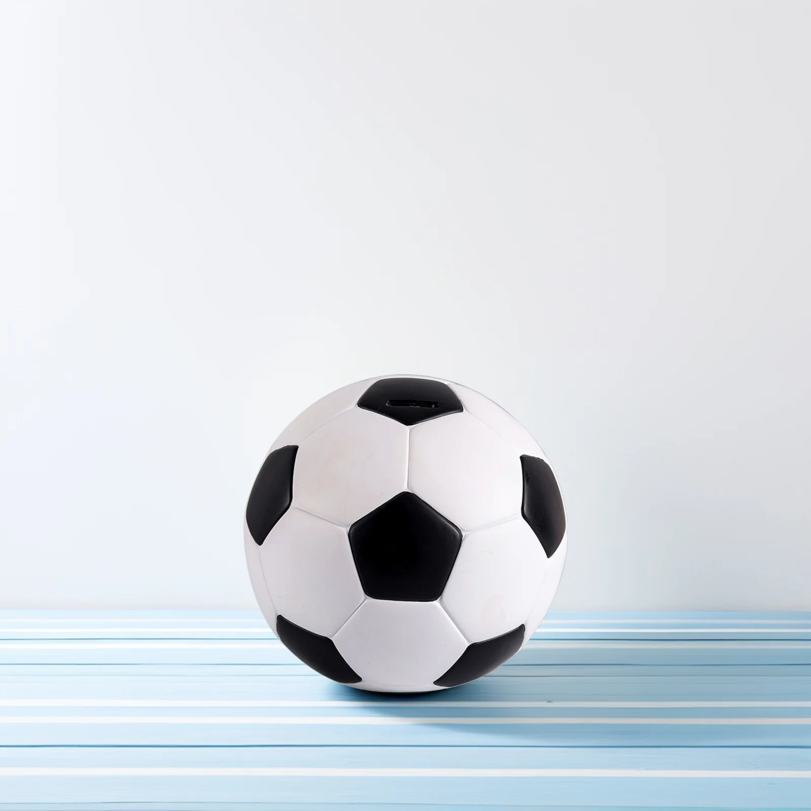 بنك أموال كرة القدم المزخرف للأطفال بتصميم قوي مع لمسة نهائية ناعمة مثالية لمجموعة التوفير اليومي للدراسة المنزلية #1