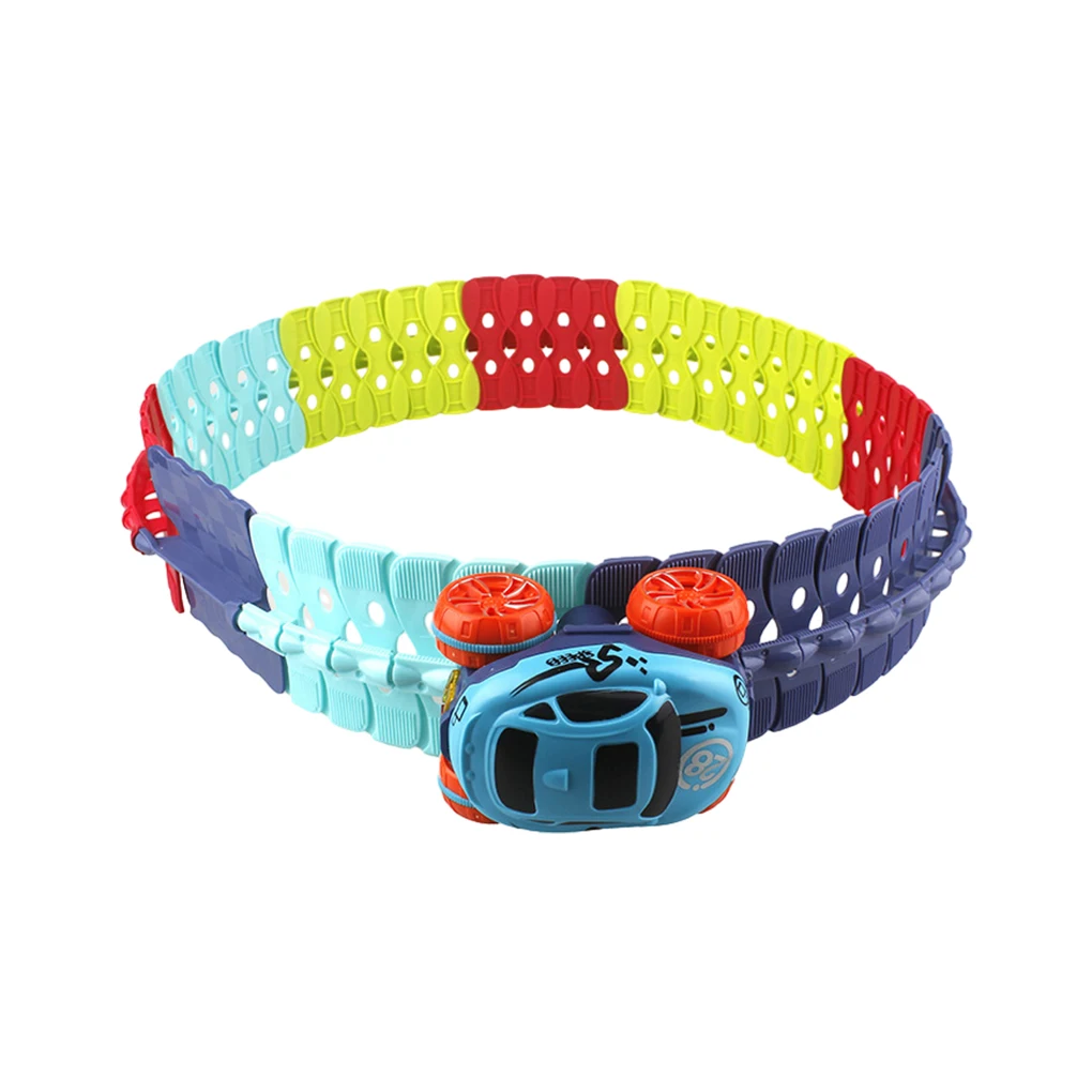 Raceauto-set ABS Gemaakt Scheurbestendig Lange levensduur Niet-scherp Gemonteerd racebaanspeelgoed Geen braam Type 1