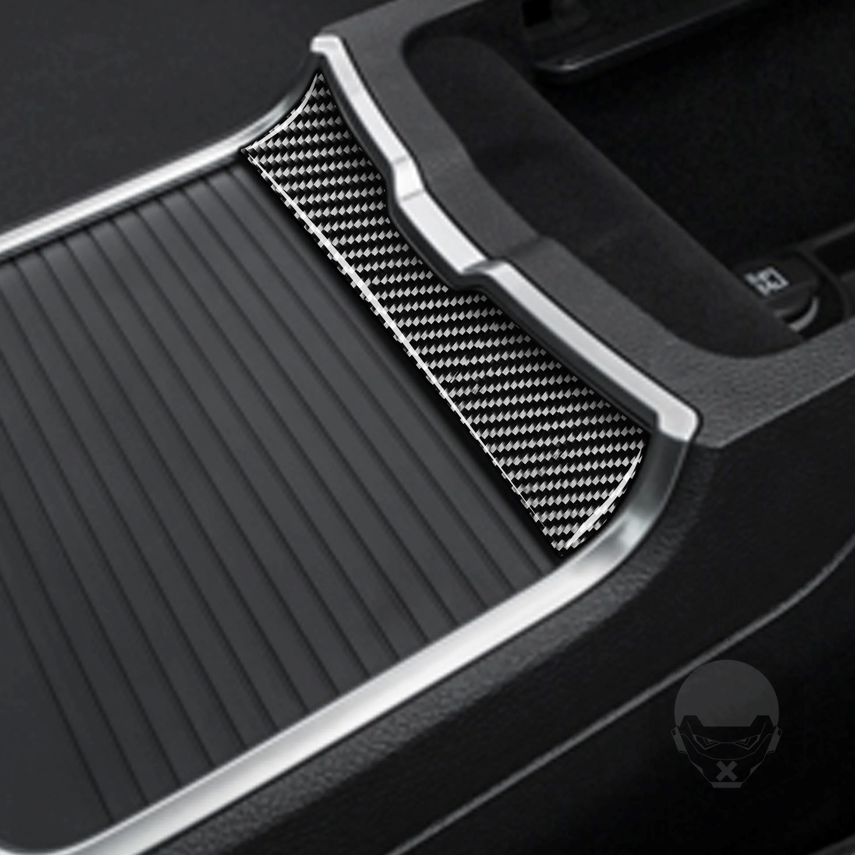 

For Chrysler 300 300C 2011-2023 Carbon Fiber Center Console Armrest Storage Panel Interior Cover Sticker Trim Car Accessories