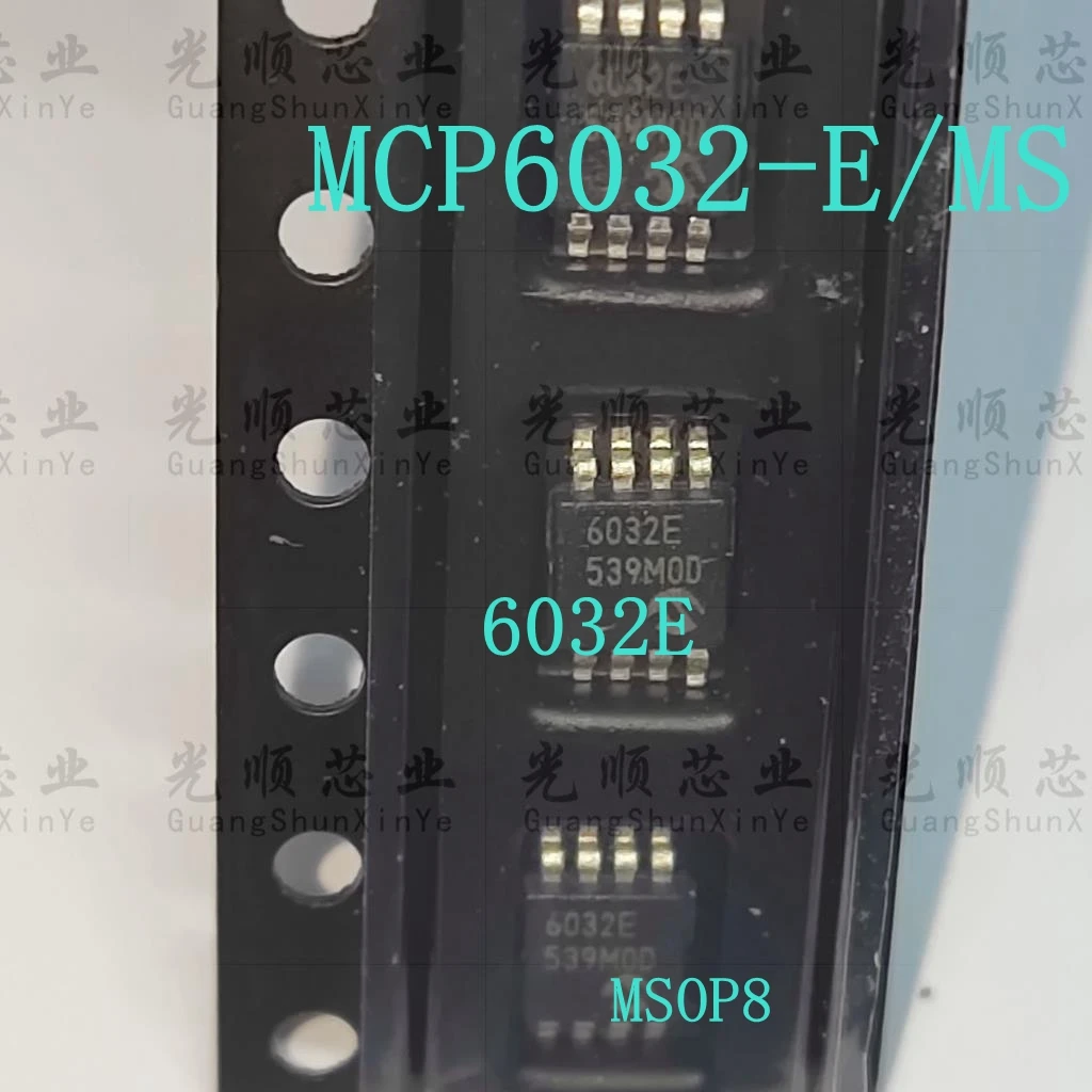 

5pcs MCP6032-E/MS MCP6032 MSOP8