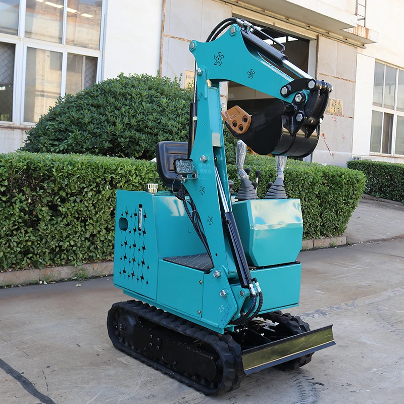 تسليم سريع حفارة صغيرة 0.9 طن حفارة هيدروليكية جديدة مع أكياس حفارة زاحفة مع المرفقات