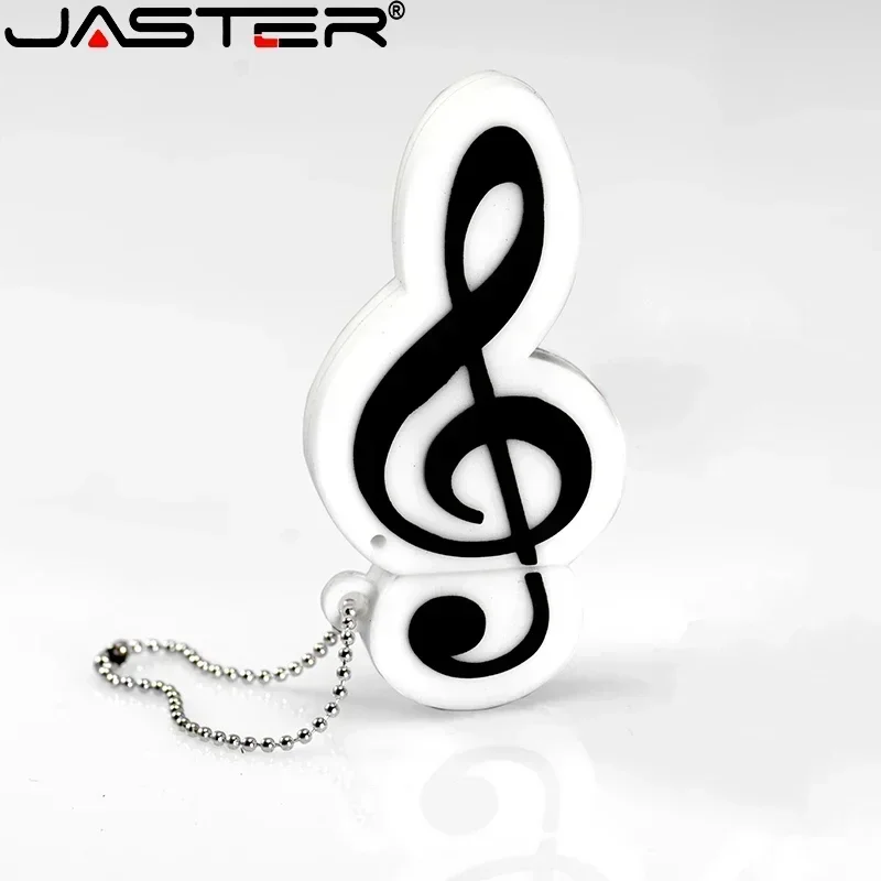 JASTER karikatür USB bellek sürücüler 64GB sevimli enstrüman Pendrive 32GB gitar keman su geçirmez Usb sopa 16GB 8GB U Disk