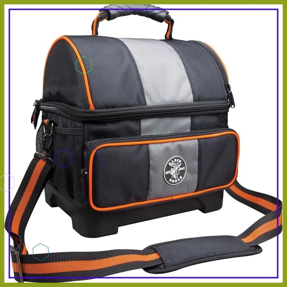 

12-Quart Insulated Lunch Cooler with 4 Compartments, Stays Cold Up to 12 Hours, Durable Soft-Sided Design