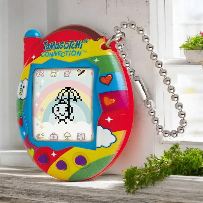 Oryginalne połączenie Bandai Tamagotchi Wirtualna rzeczywistość Pet Elektroniczna maszyna dla dzieci dla zwierząt Us Edition Ręczna konsola do gier