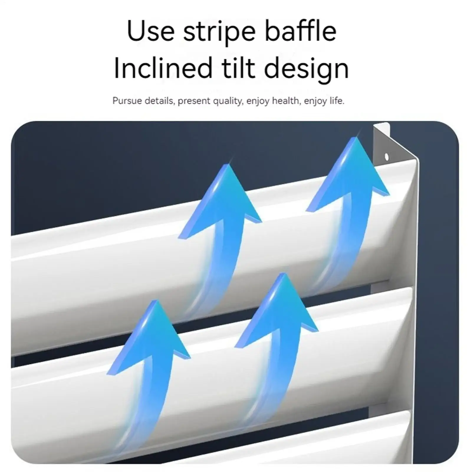Ac Air Deflector Air Conditioner Guard Wind Cover Guide For Panels Wall Window Ceiling Floor Heater Duct Home