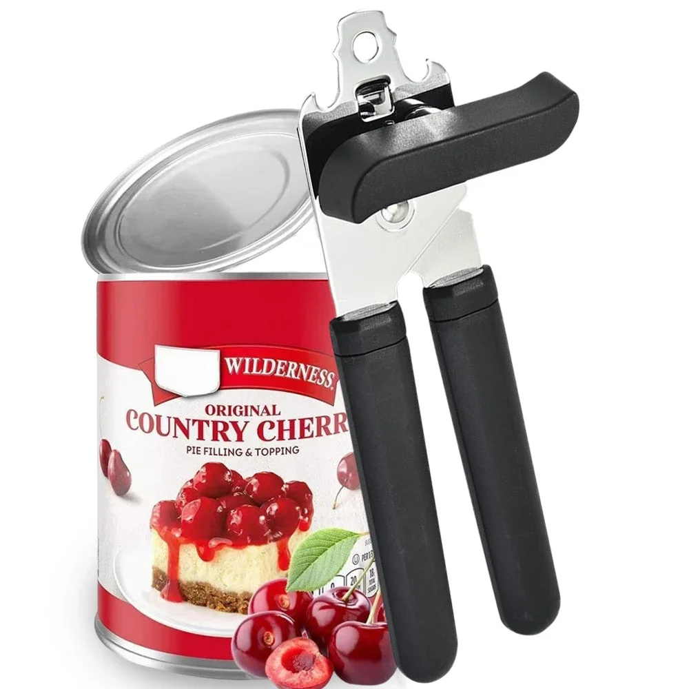 Stainless Steel Multifunctional Professional Can Manual Can Opener Craft Beer Grip Can Opener Bottle Opener Kitchen Gadgets