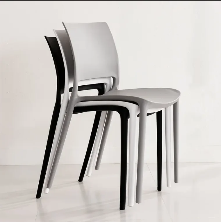 Foshan Lowest Price Plastic Chair on Sale PP Material Waterproof Indoor Outdoor Durable and Strong Using Plastic Chair