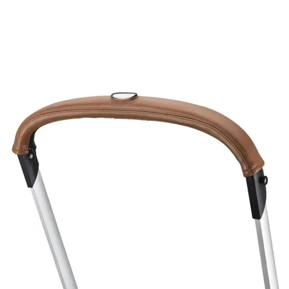 Чехол из искусственной кожи для ручек, съемный моющийся чехол для ремня, аксессуары для коляски