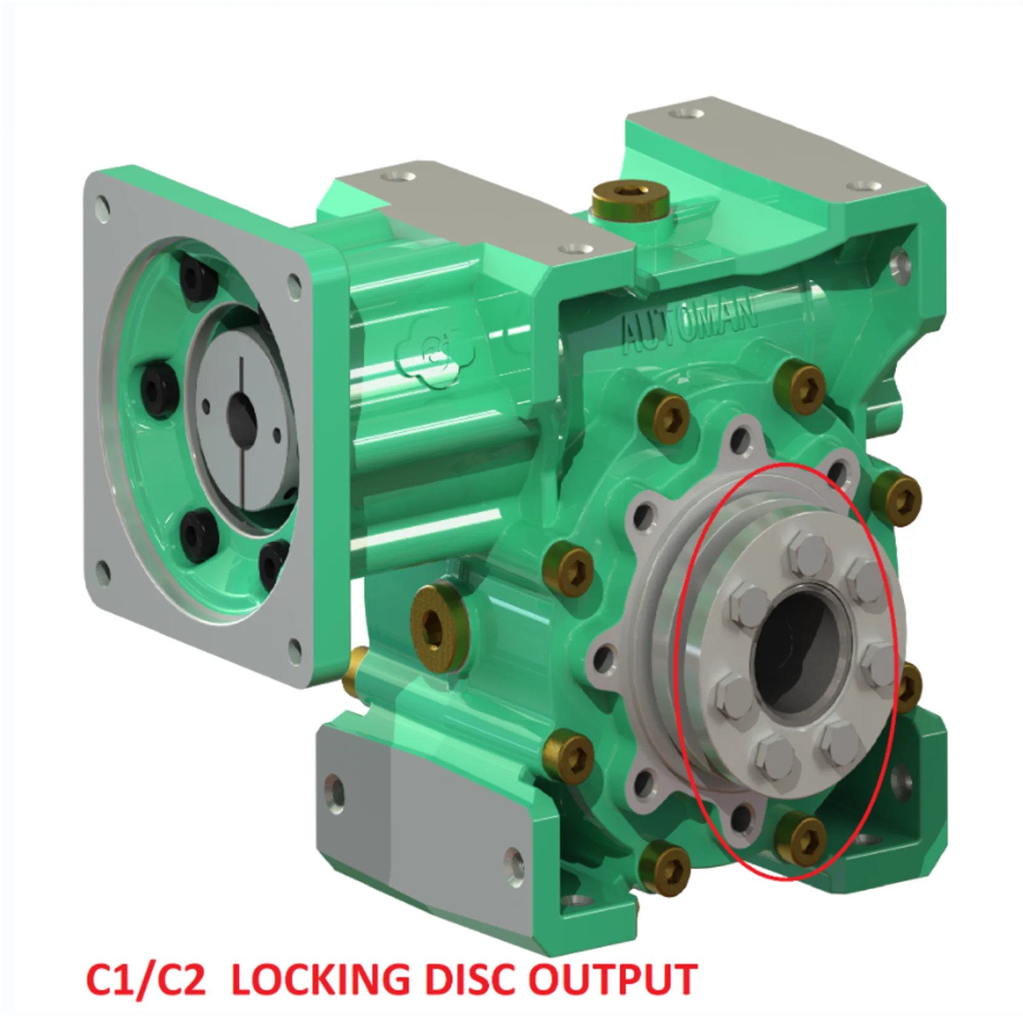 CHENYUE worm gear reduer worm gearbox CYCM40-C1 Output hole 18mm Input 11/9mm Free maintenance