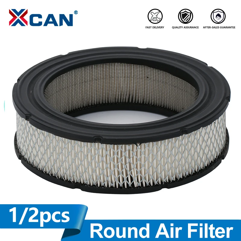 

XCAN 1/2pc Air Filter for BRIGGS & STRATTON 692519 806232 Oregon 30-087 358777 380447 Lawn Mower Engine Cleaner