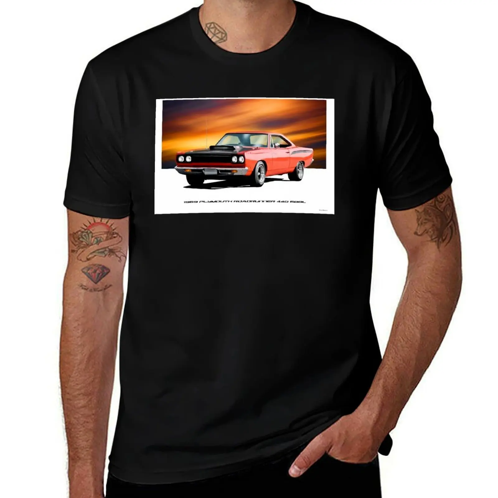 

1969 Plymouth Roadrunner 440 T-Shirt football t shirt oversized t shirt essential t shirt men tshirt