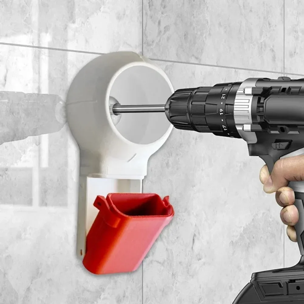 Drill Dust Collector With Rotating Joint, Drill Dust Cover For Electric Drill, Dust Catcher Tool For Wall Drilling And Home Use