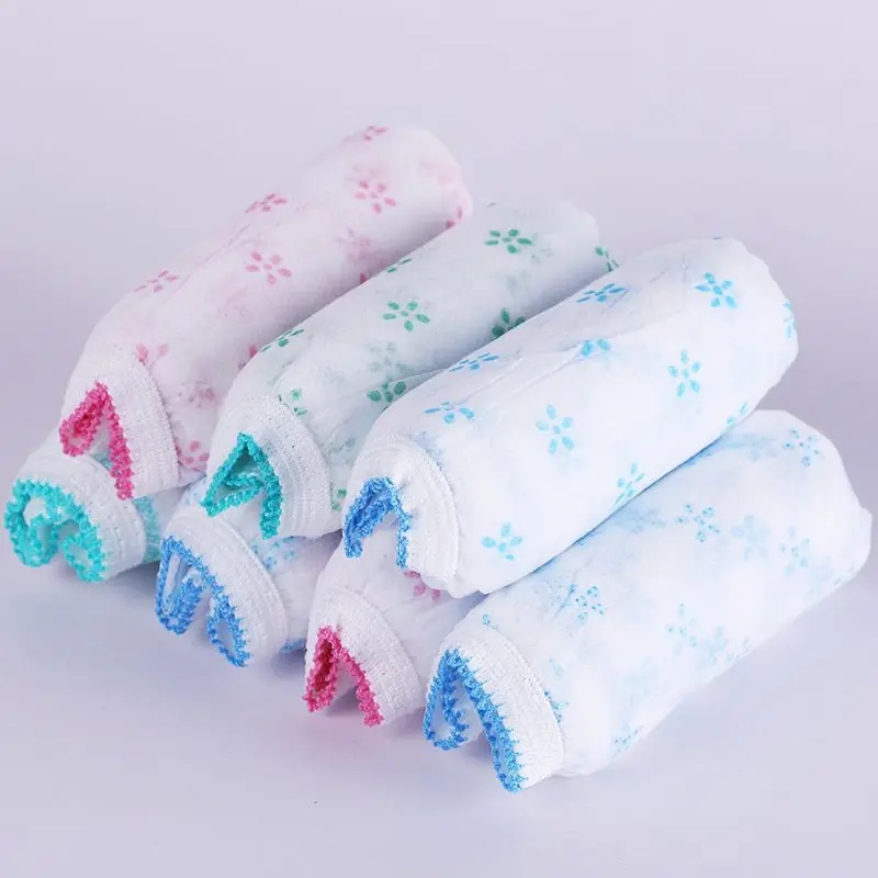 7pcs Women's Disposable Underwear Nonwoven Ladies Briefs for Travel Hospital Stays Menstrual Period Underpants Pregnancy Panties