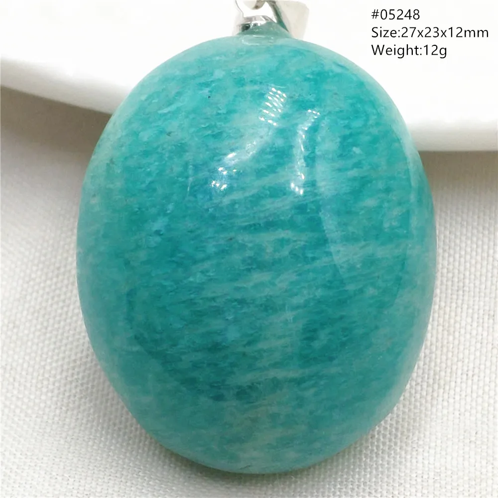 

Natural Green Amazonite Pendant Rectangle Oval Green Amazonite Russian Rare Women Men Crystal Healing Women Men Necklace AAAAA