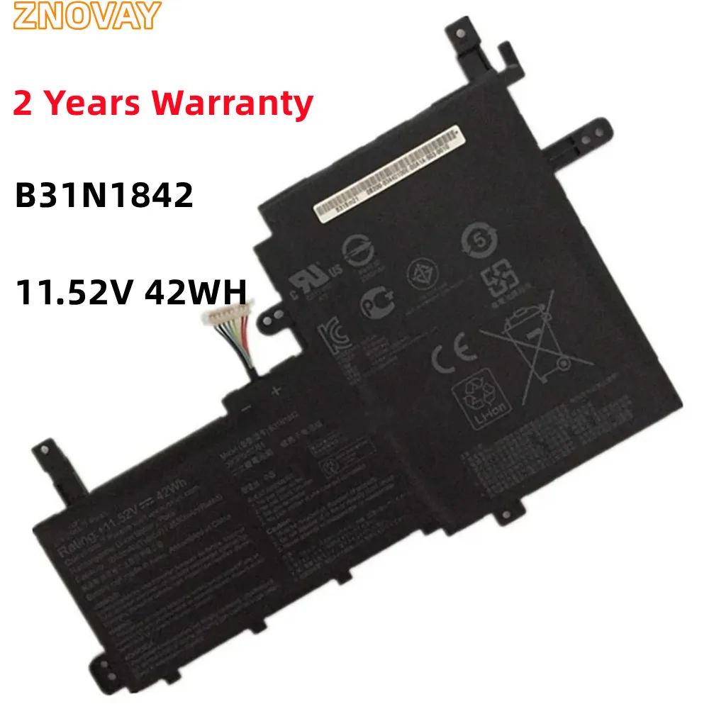 

ZNOVAY B31N1842 Laptop Battery For ASUS VivoBook F513EA F513EP F513IA K513E K513EA K513EP KM513UA M513IA M513UA S513EA S513F