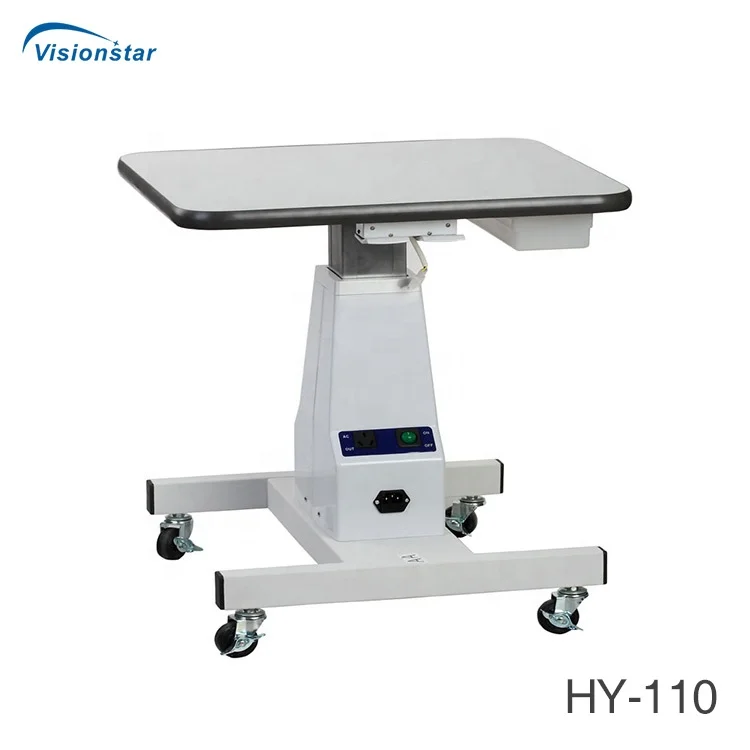 HY-110 China Low Price Optometry Optical Electric Motorized Ophthalmic Instrument Table